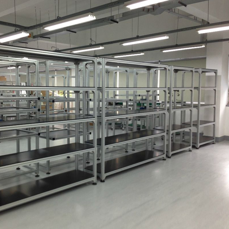 Aluminum Profile Extrusion Industrial Storage Racks Manufacturer