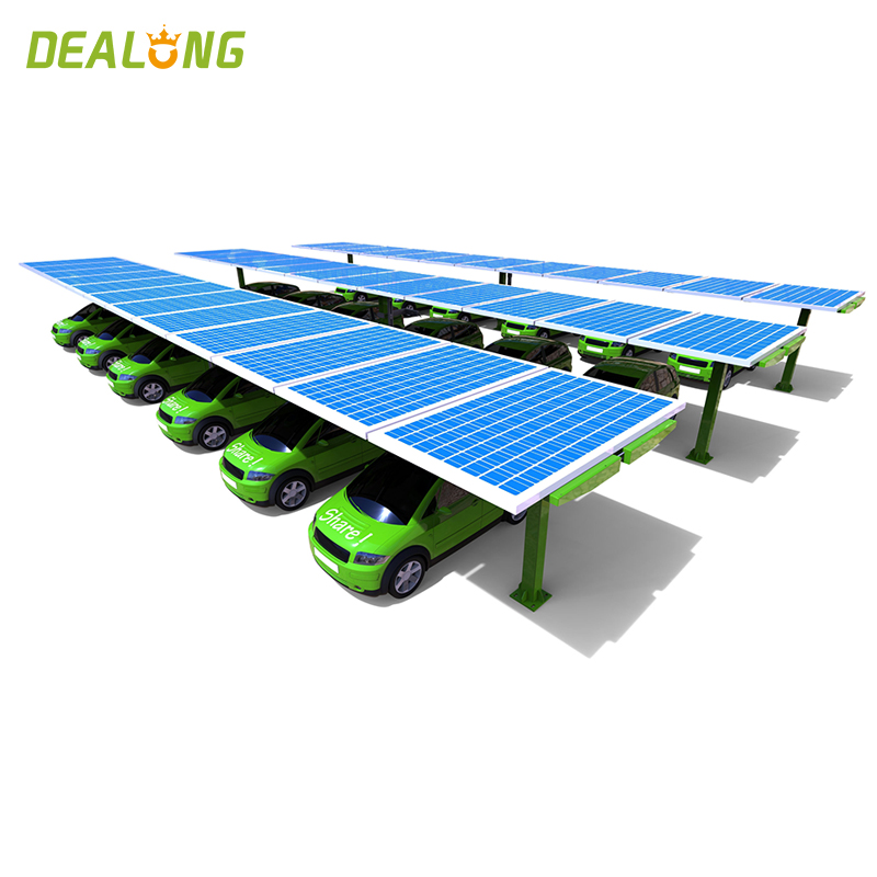 Waterproof  Aluminum PV Solar Carport System