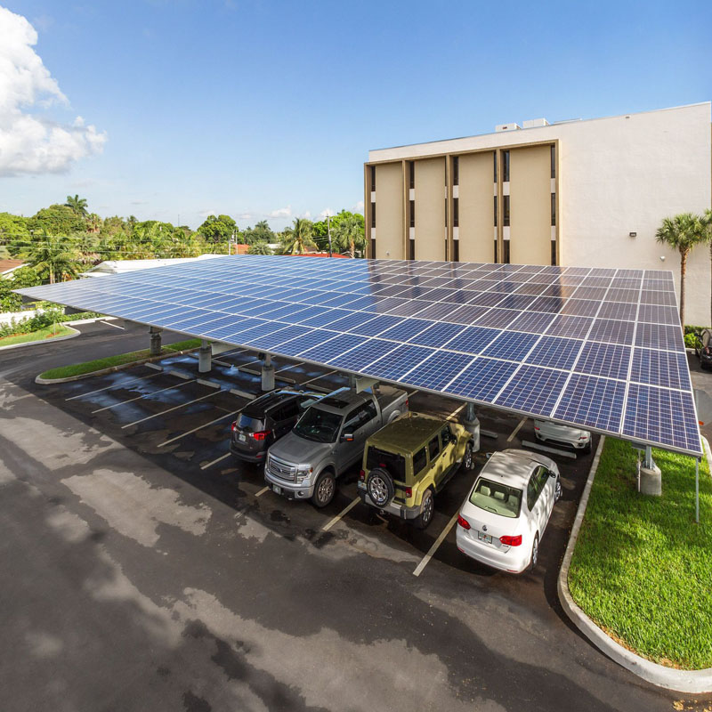 Residential Solar PV Carport Mounting