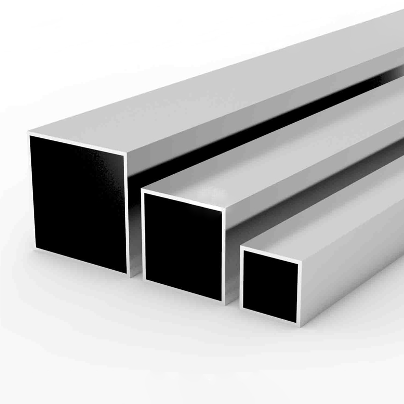 Aluminum square tube pipe customized as per drawings and samples