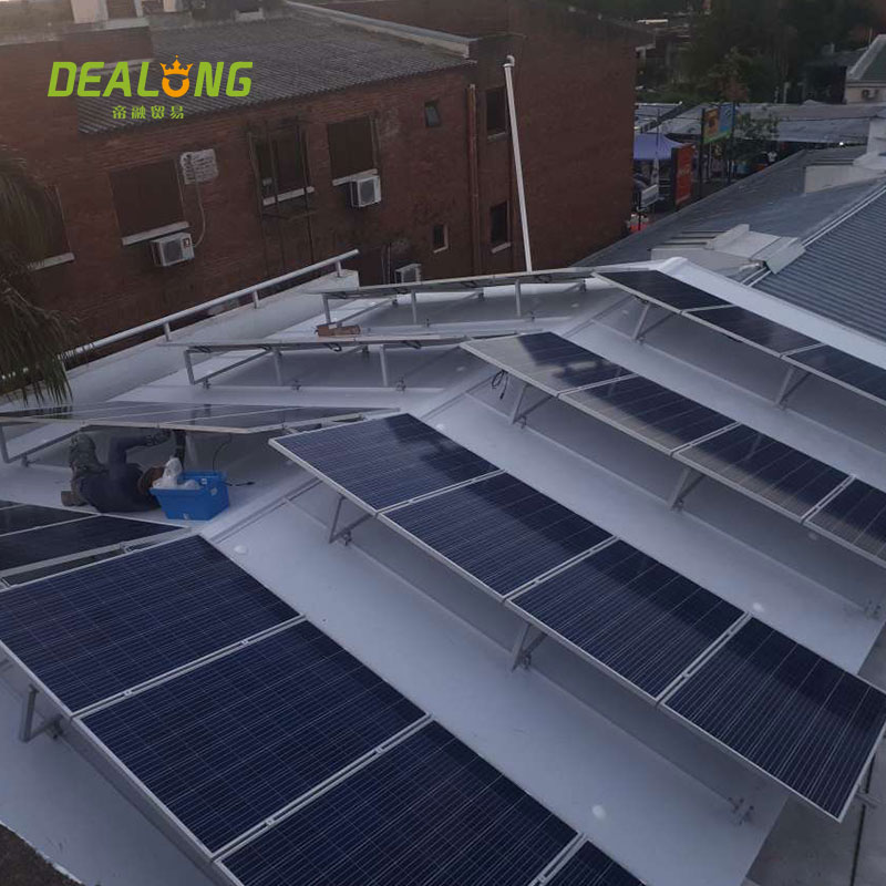 Adjustable tilt solar panel roof mounts