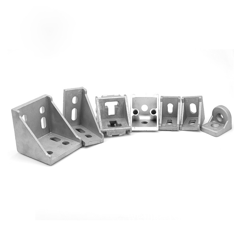 Aluminum T slot connector accessories