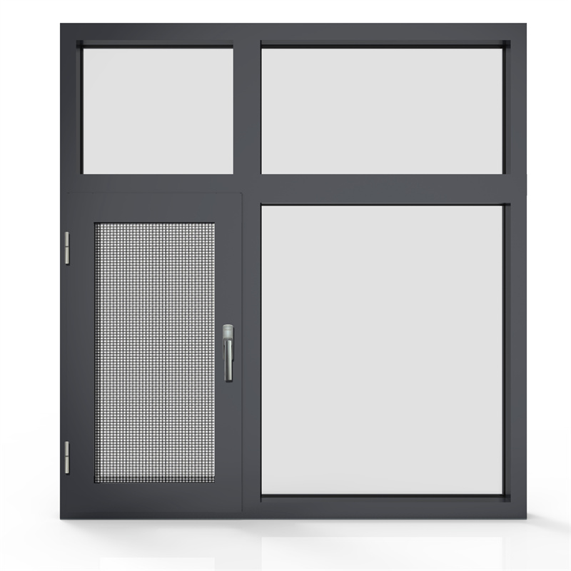 Professional Level Hw100 Aluminium Casement/Awning Window with Steel Fly Screen