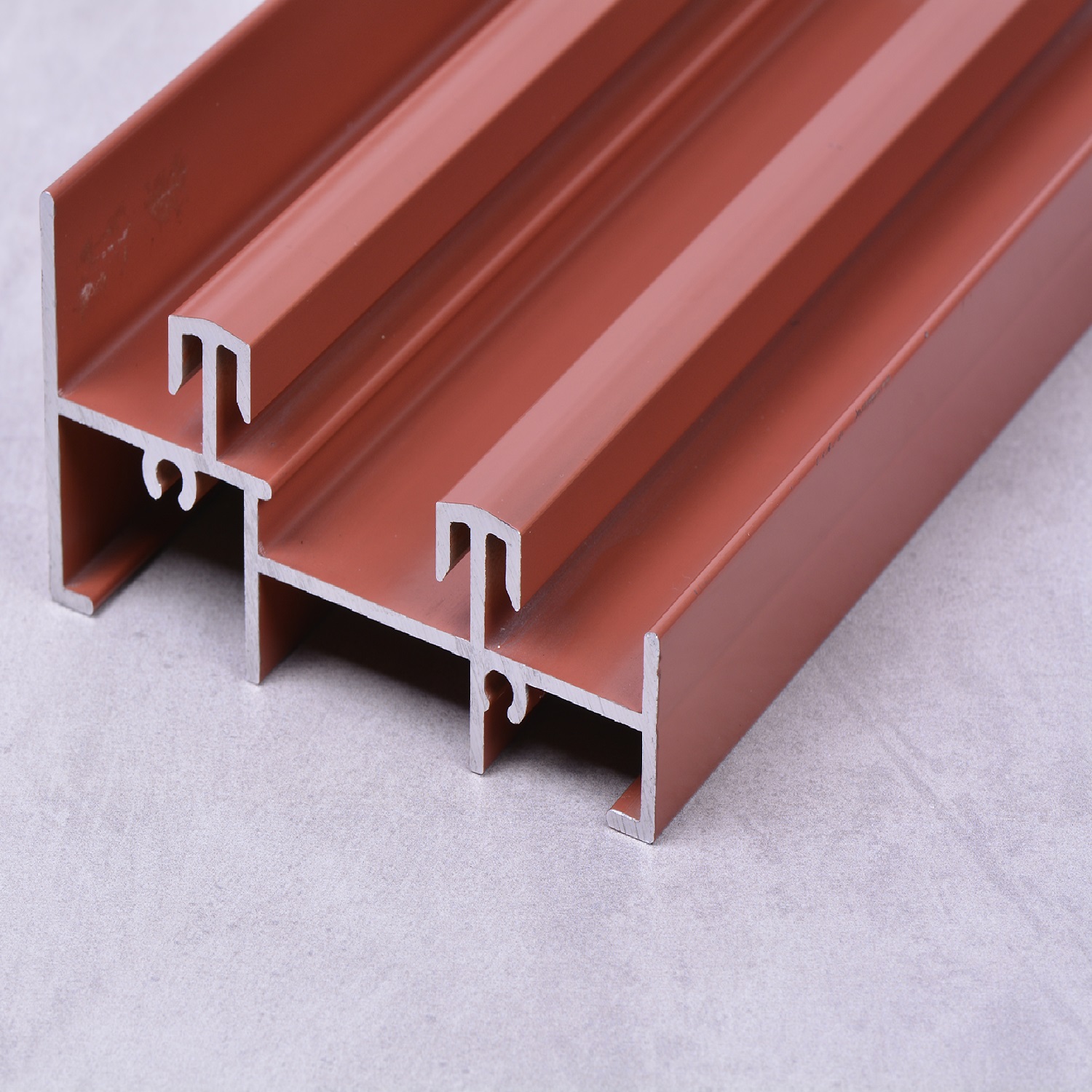6061 / 6063 Powder Coated And Anodized Extrusion Aluminum Profiles For Sliding Door Window