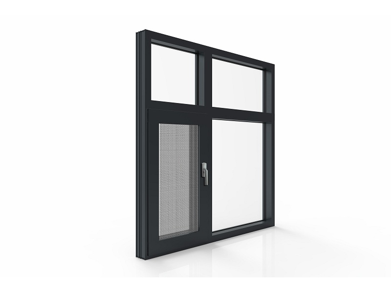 Professional Level Hw49 Aluminium Casement/Awing Window with Steel Fly Screen
