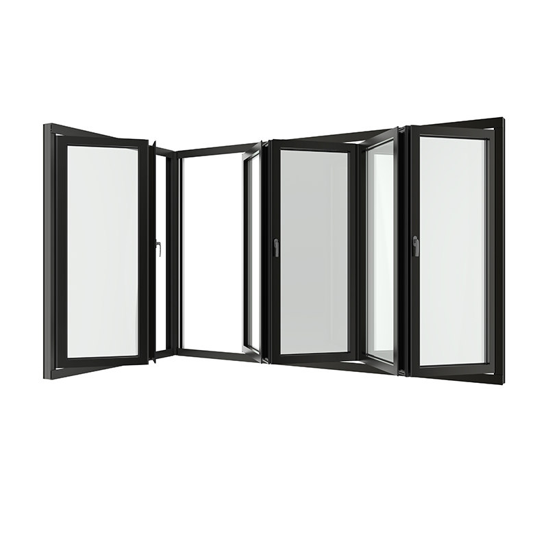 Aluminum Folding Window Door with Handle