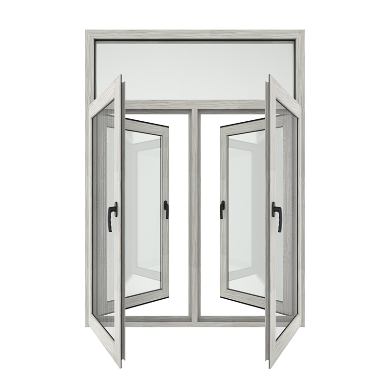 Inward and Outward Integrated Double Glass Aluminum Casement Windows