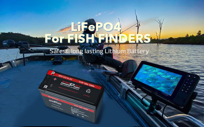 Superpack 12V10AH For Fish finders