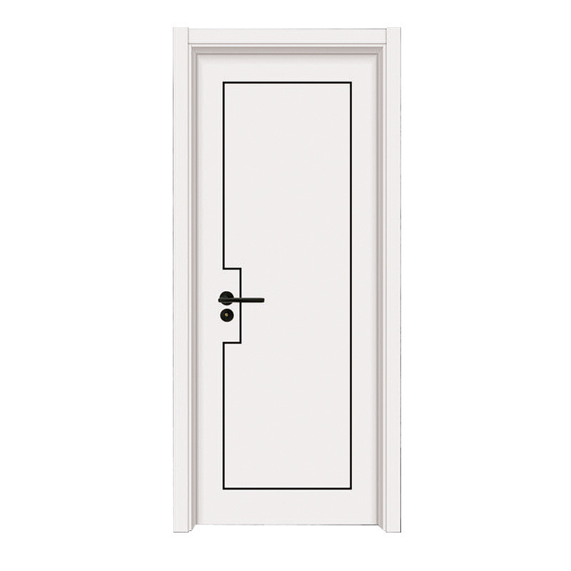 High Quality White Bedroom Door Design Nature Colors Wood Interior Door Solid Wooden Doors