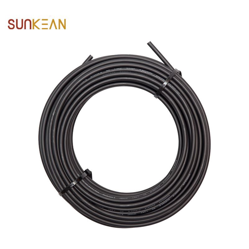 TUV & UL approved Single Core Panel Cable DC AWG14 Solar Cable 6mm2
