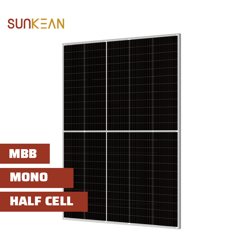 210 Series 410W half cut monocrystalline Solar panel from China