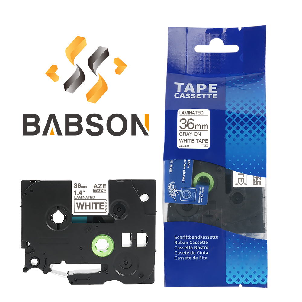 TZe-267(AZe-267) Label Tape Use For Brother PT9200DXT/PT9400/PT9500PC