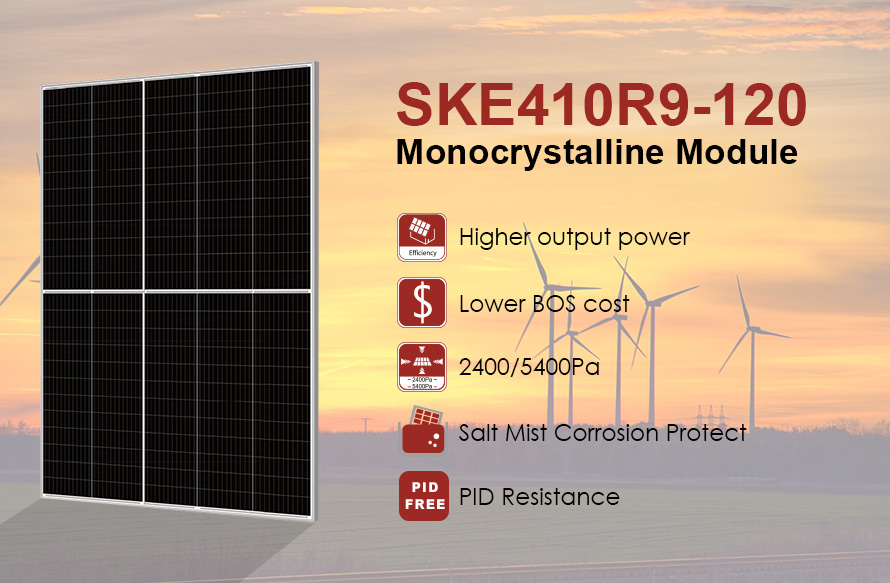 210 Series 410W MBB half-cell PV module