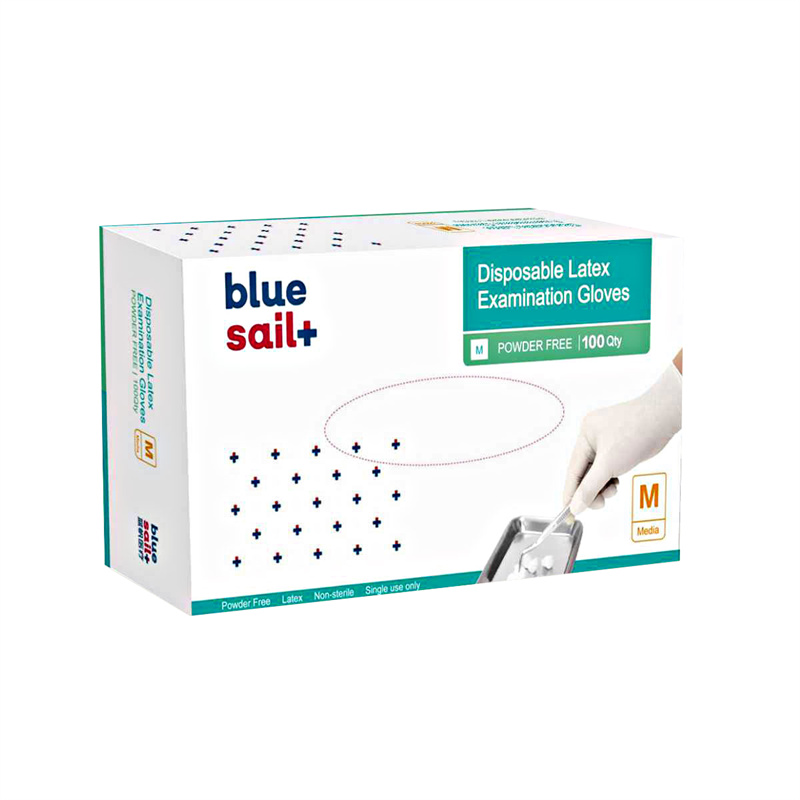 Bluesail Disposable Latex Examination Glove(Powder Free)