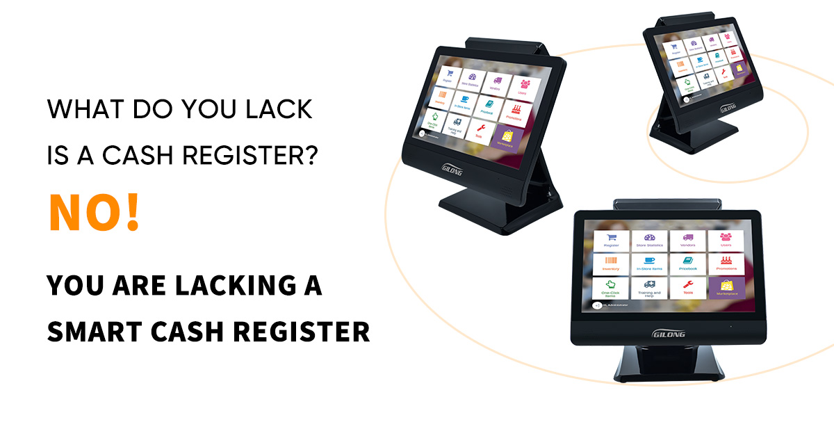 touch screen POS terminal