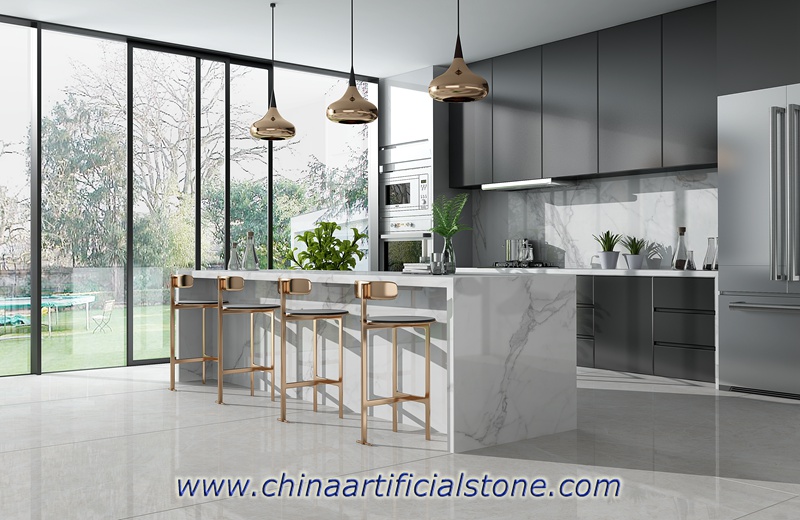 Largest Format Thin Porcelain Slabs for Countertops