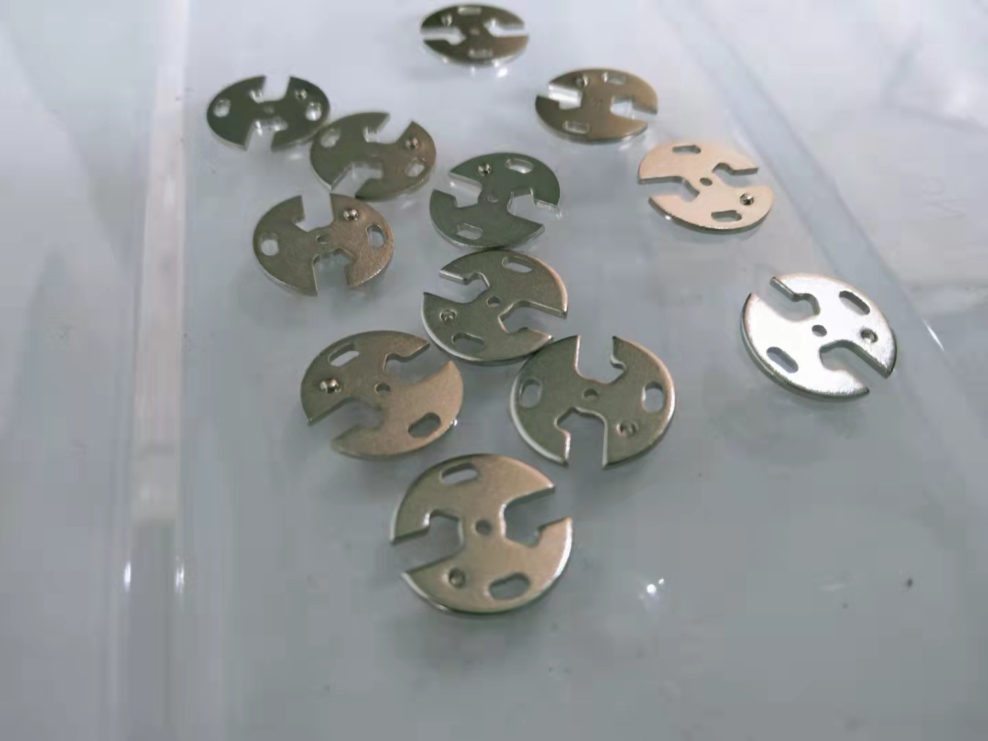 Metal Stamping Snap Electroplated Nickel Plated Snap Terminals