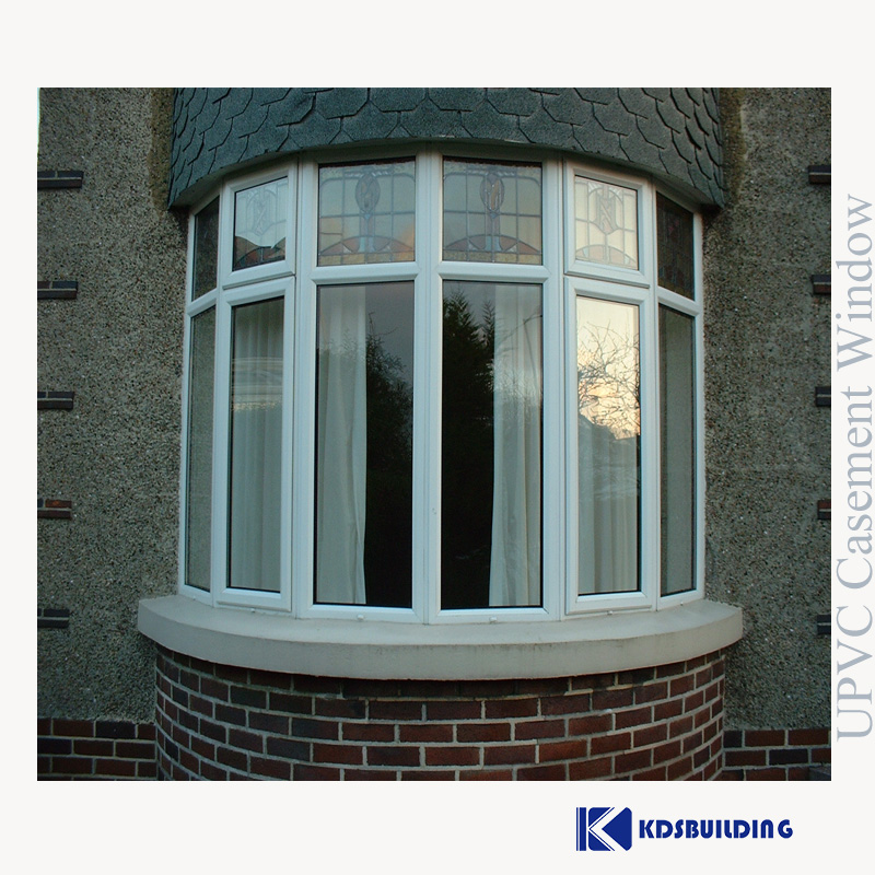 Upvc profile pvc tempered glass upvc doors and windows