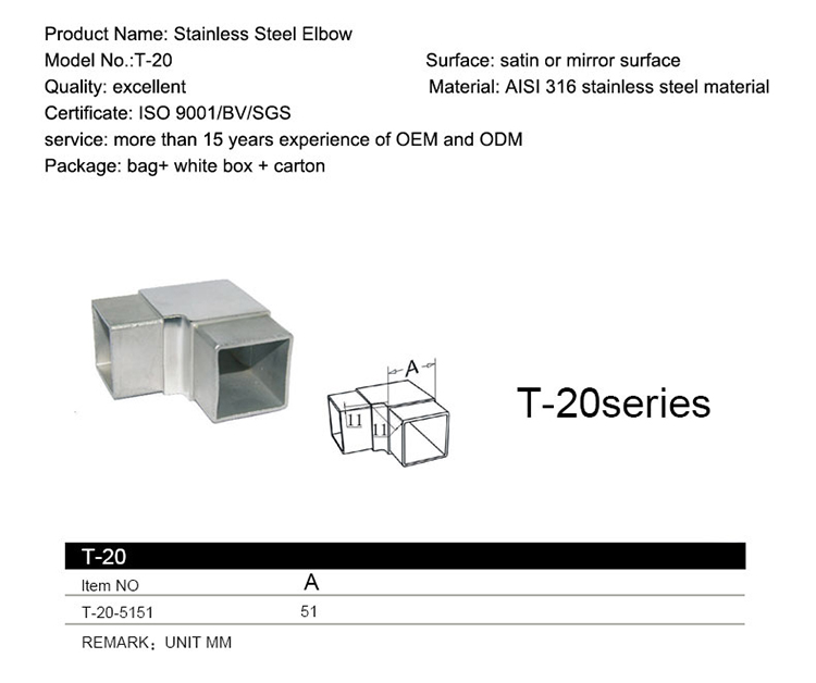 304 stainless steel welding elbow 90 degrees