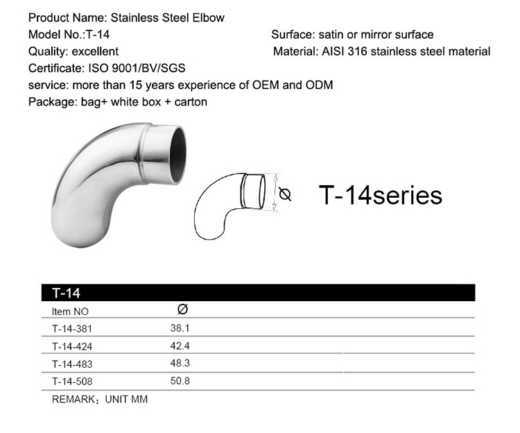 Wholesale Stainless Steel Elbow/ Connector/ Conjunction