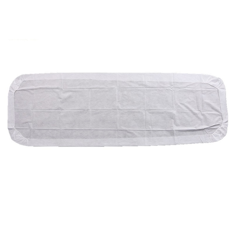 Nonwoven Disposable Hospital Fitted Bedsheet with Elastic Around