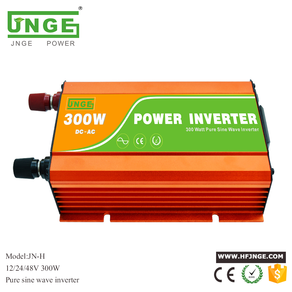300W pure sine wave power inverter DC to AC output with powerful USB charging port