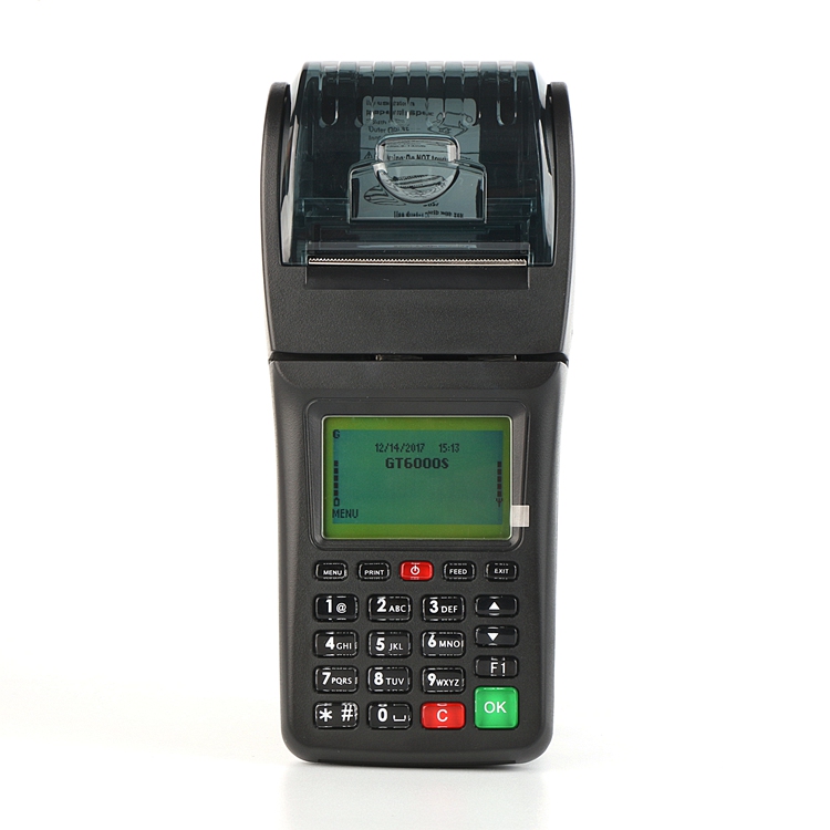Handheld Wireless POS Terminal for Airtime Topup and Mobile Recharge
