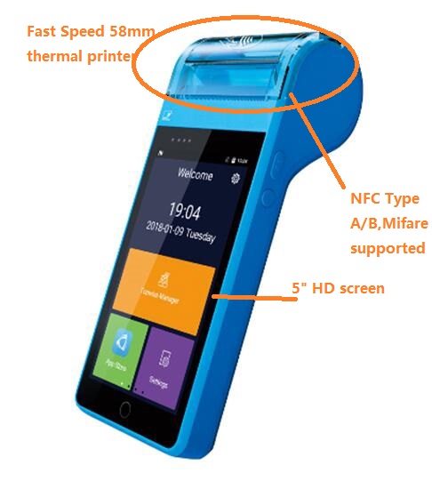 4G Android Microfinance MPOS