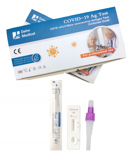 Nasal swab Antigen Test (Colloidal Gold)