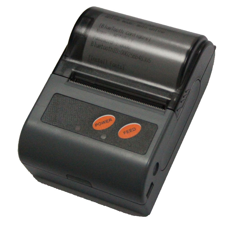 2 Inch Mini Android Bluetooth Thermal Printer Compatible with Bluetooth and USB