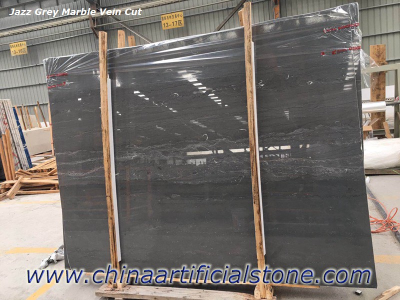 Jazz Grey China New Dark Grey Marble Slabs