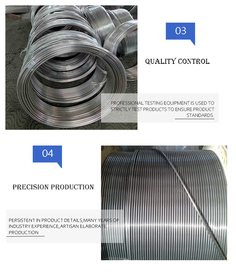 Stainless steel coiled tubing