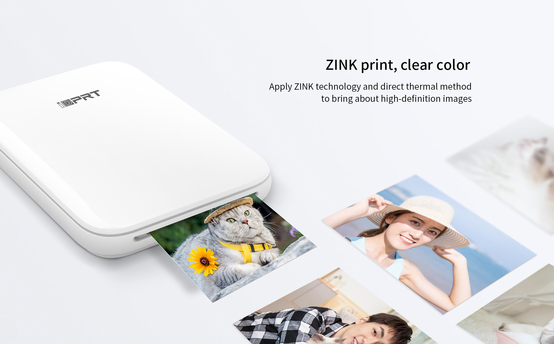 Pocket photo printer