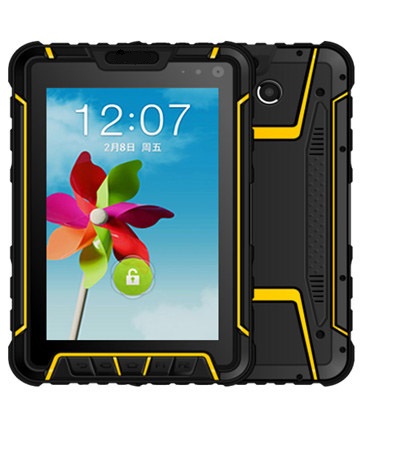 Outdoor Rugged 7 Inches FBI RFID Biometric Fingerprint Tablet POS