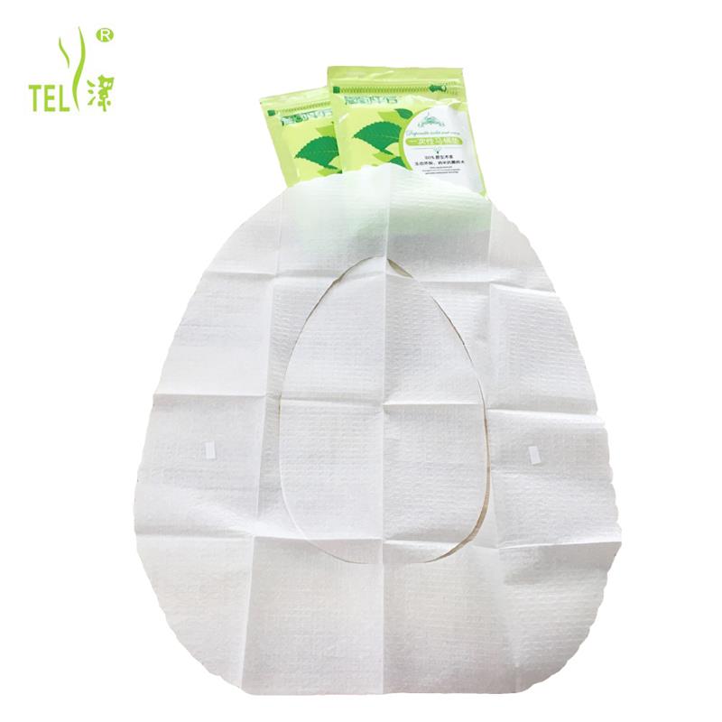 Disposable water proof toilet seat covers