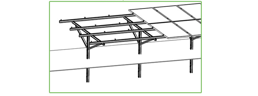 solar panel rack