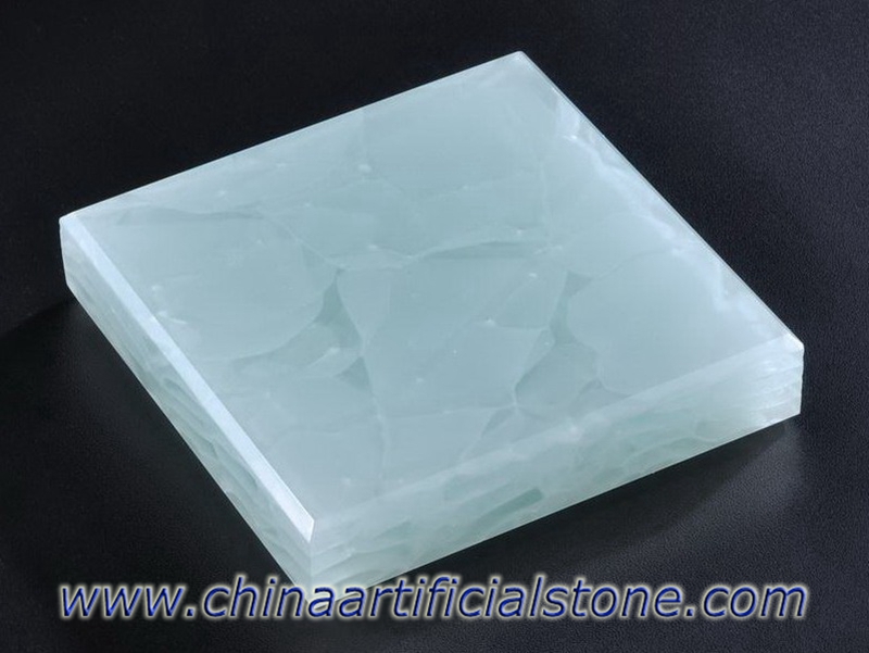 Coral Blue Jade Glass2 Recycled Glass Stone Surface