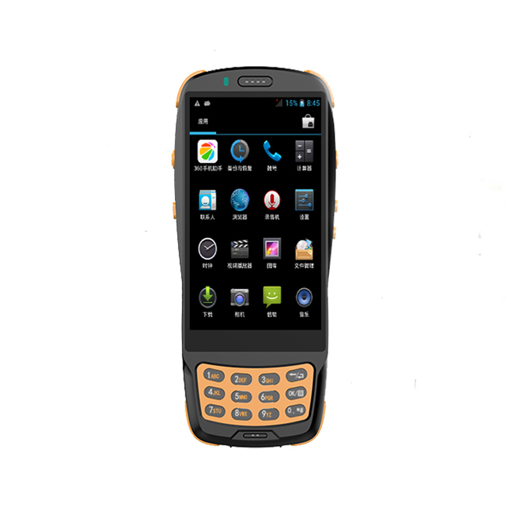 4G Rugged Android RFID Barcode Scanner PDA with Physical Keys