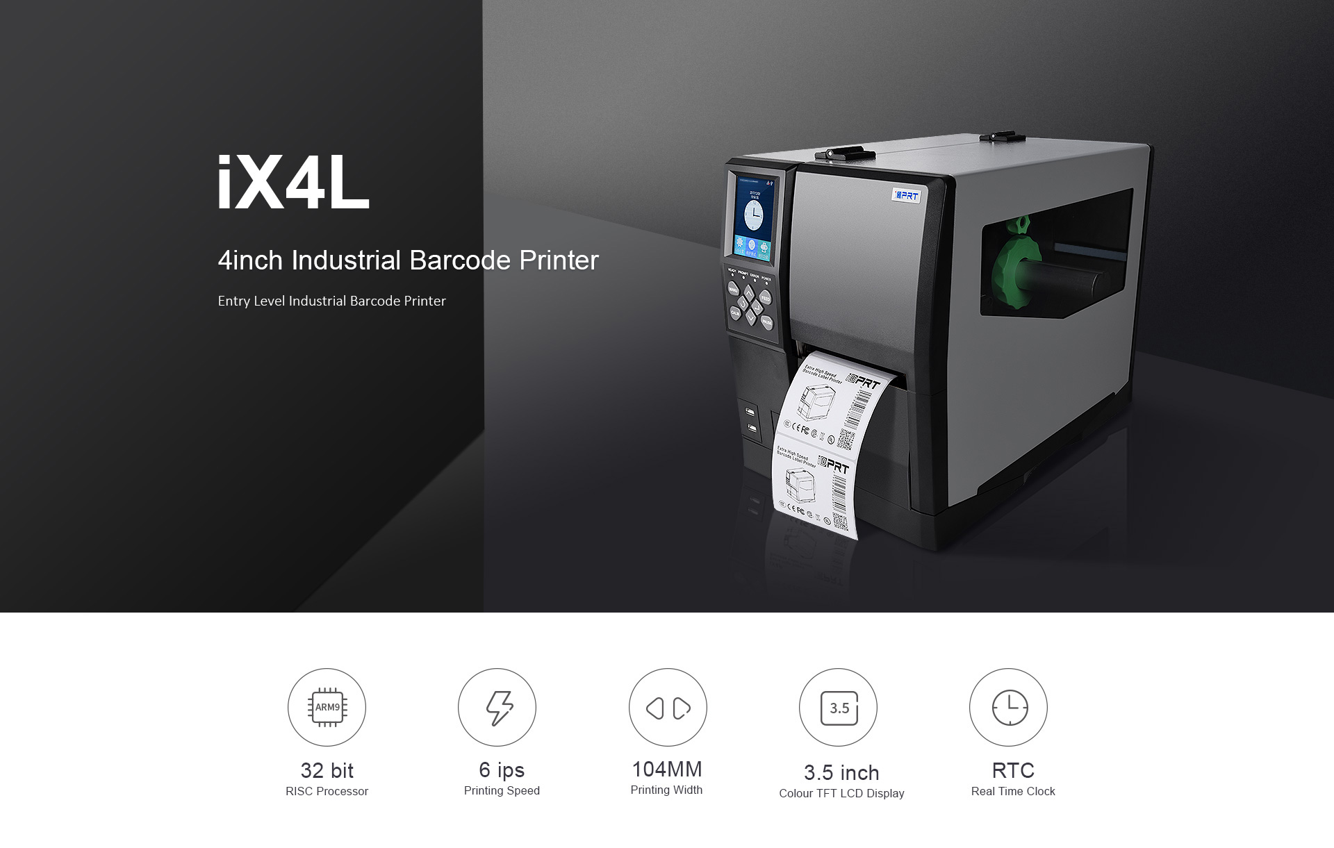 industrial barcode label printer