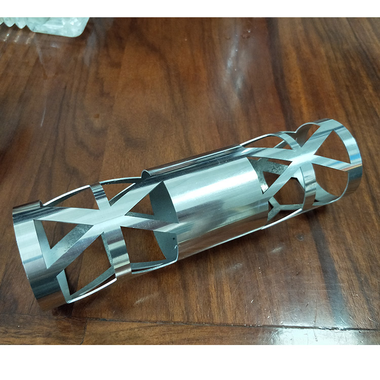 Stainless steel laser cutting short tube