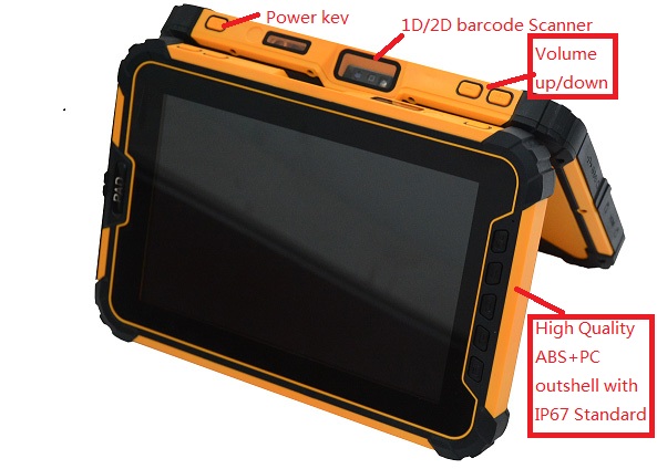 4G Rugged bio tablet