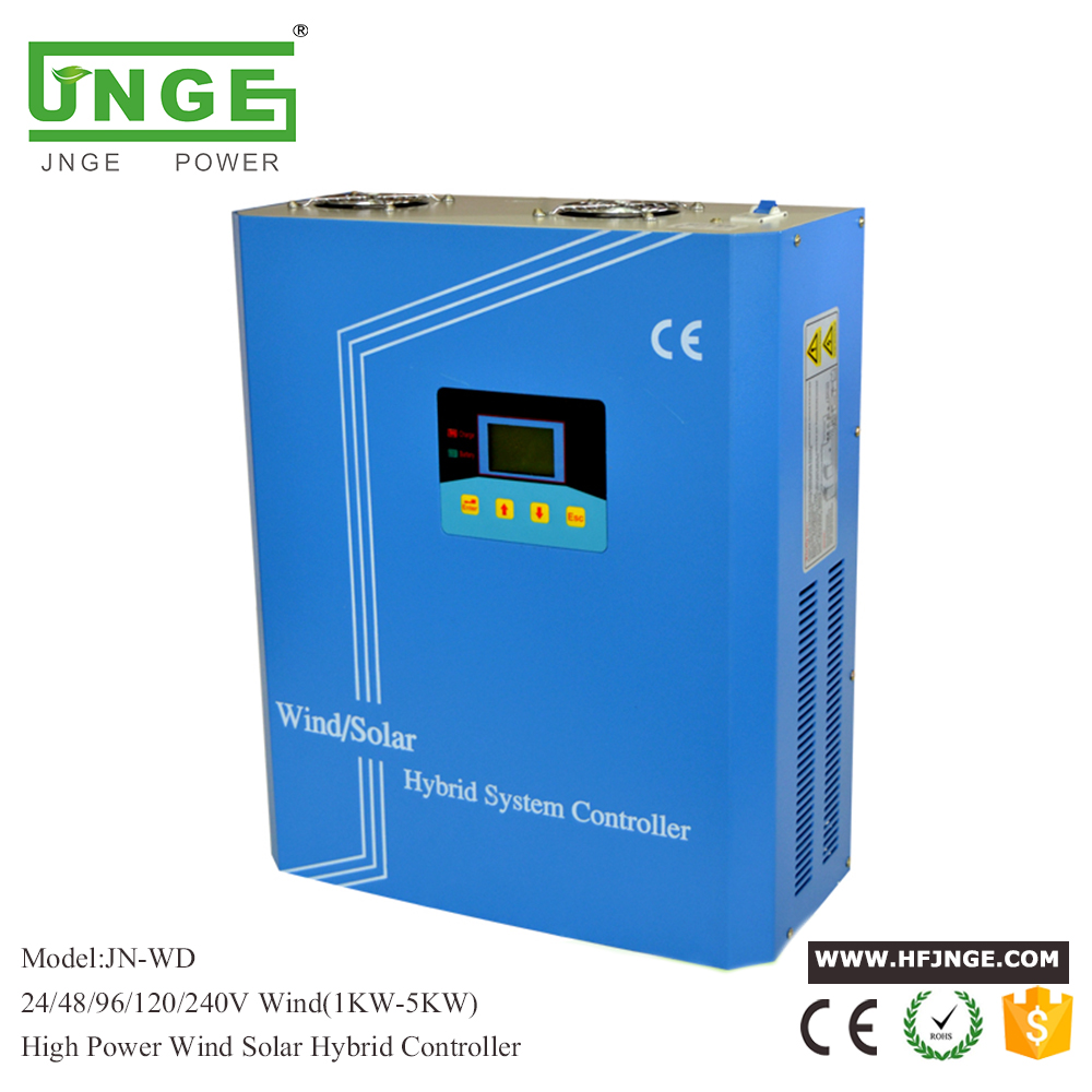 1KW 2KW 3KW 4KW 5KW high power wind solar hybrid controller(with unloading box and PWM charge)24V/48V/96V