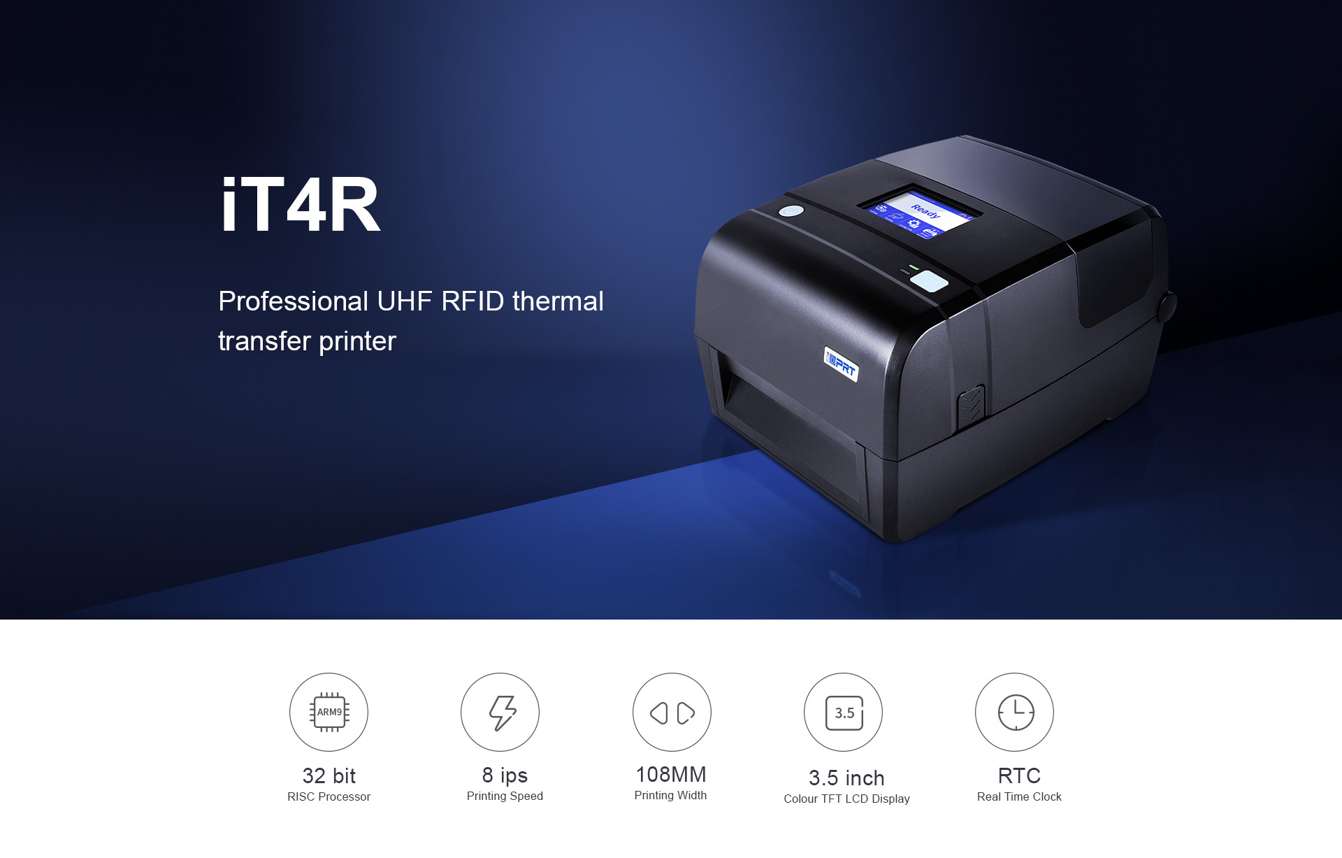 iT4R-RFID Barcode printer