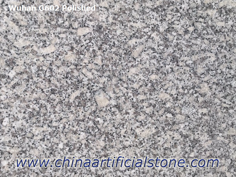 China Cheapest White Gray Granite Hubei G602 Tiles Slabs
