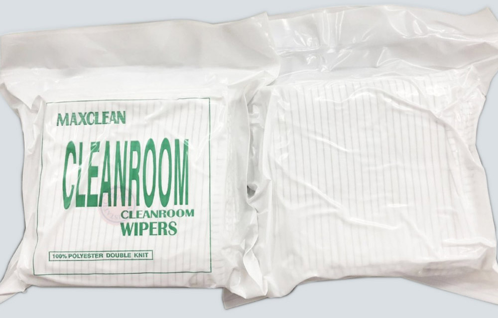 9*9 Inch Polyester Fiber Cleanroom Conductive Wipes