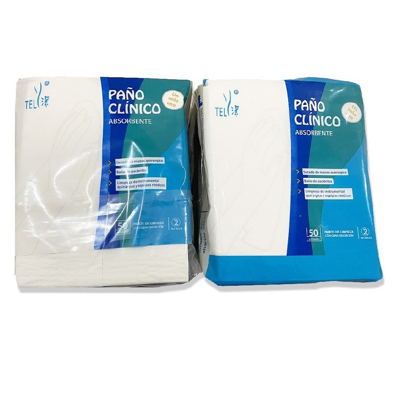 Hospital Disposables Towel White Non-Sterile Absorbent General Purpose