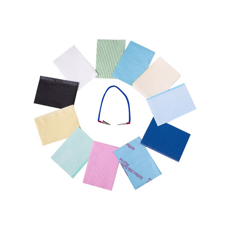 Disposable Paper Dental Patient Bibs and Aprons