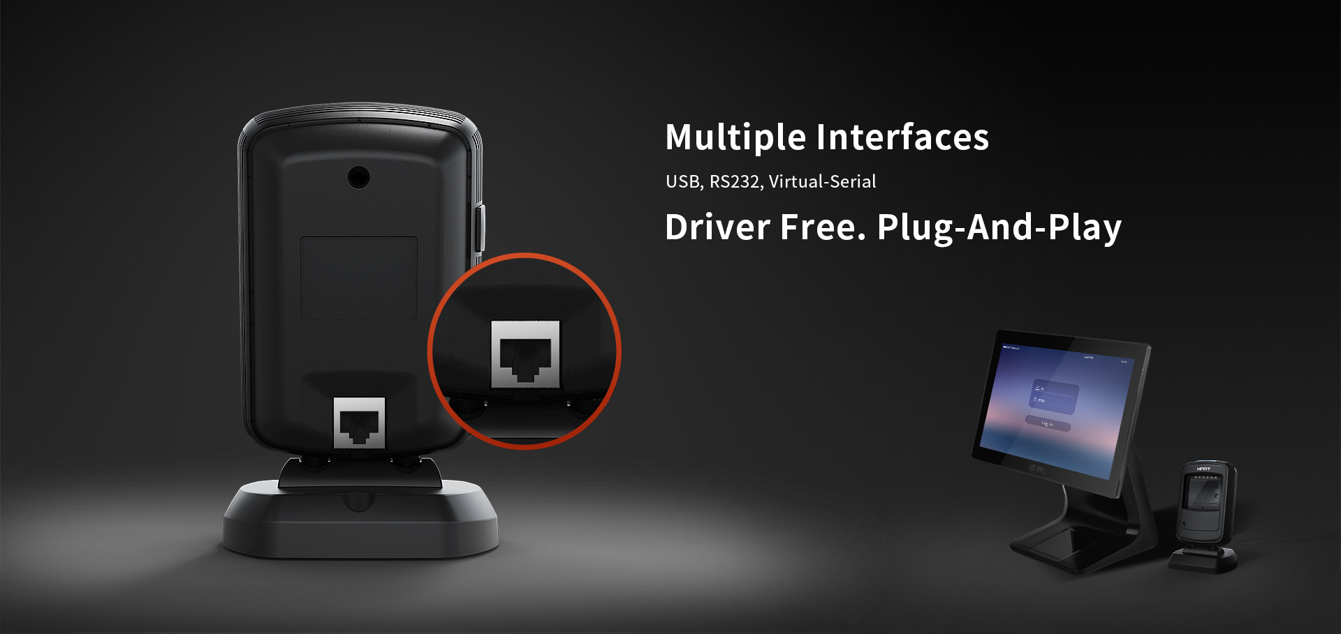 2D barcode scanner