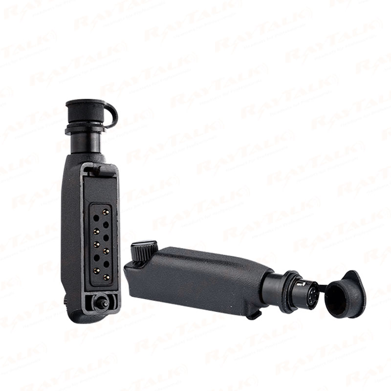 AP-SP4H walkie talkie headphone Adapter-For Sepura STP8000 to Hirose 6 pin connector