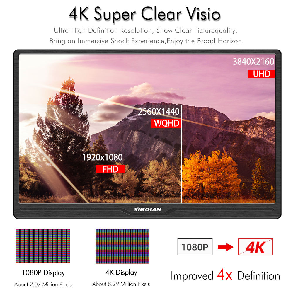 Sibolan 3840 X 2160 Portable Monitor manufacturer